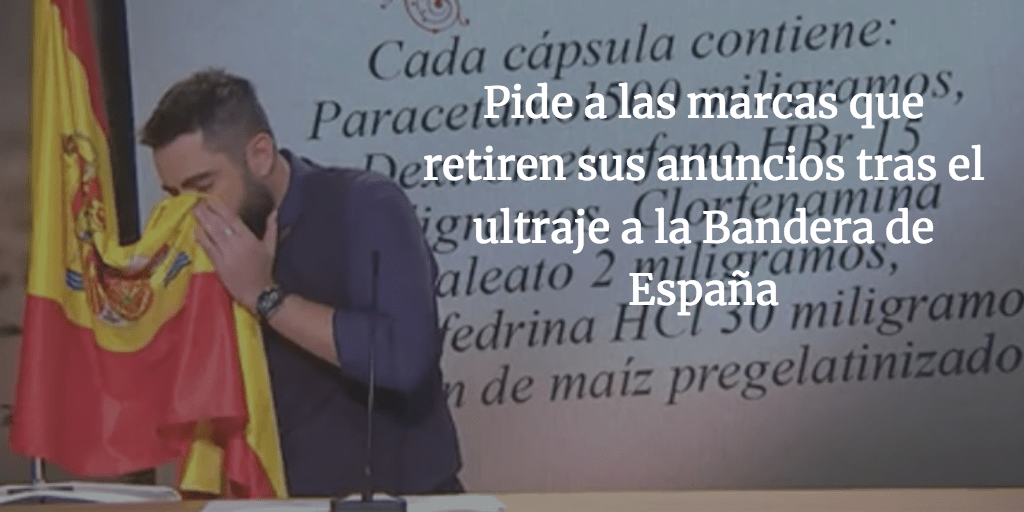 Ultraje Bandera España