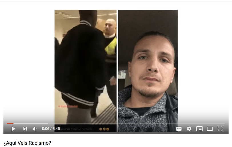 ¿Aquí véis Racismo?