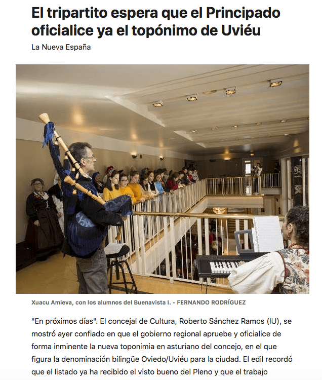 Odian a Oviedo